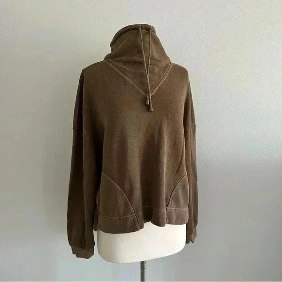 NWOT New Wrap London Sweatshirt High Neck - Picture 6 of 9